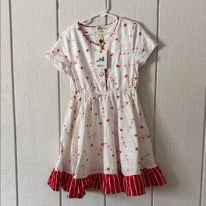 Finding Foxtale Girls Valentines Day Twirl Dress, size 8!